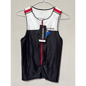 NWT Louis Garneau Elite Course Tri Triathlon Tank Top Men's Medium READ